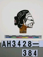 藏品(影偶頭─老旦)的圖片